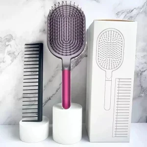 Girls Hair Comb Scalp Massage Airbag Hairbrush Wet Curly Detangle Brush for Salon Hairdressing Tool