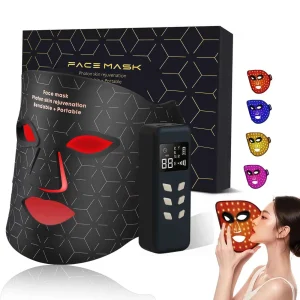 Red Light Therapy LED Face Mask for Anti-Aging