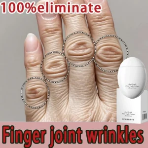 Hand cream for removing wrinkles on fingers/hands
